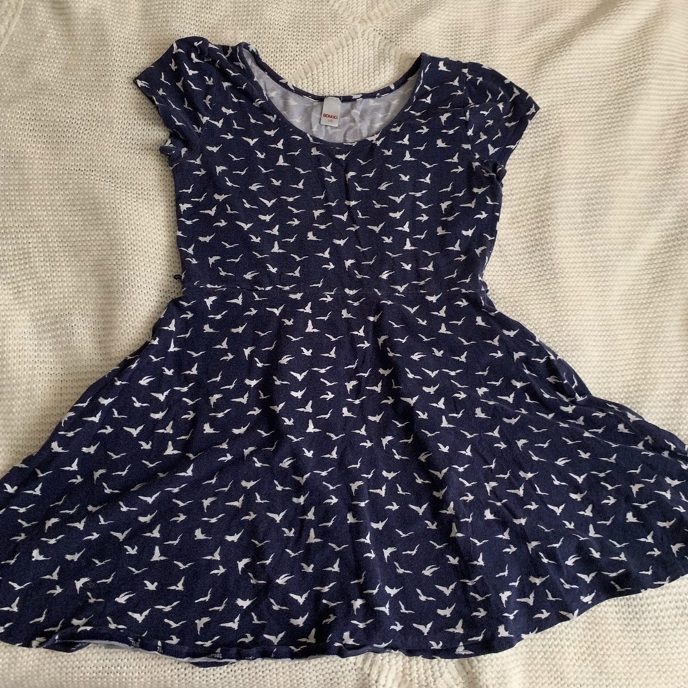 Blue Skater Dress